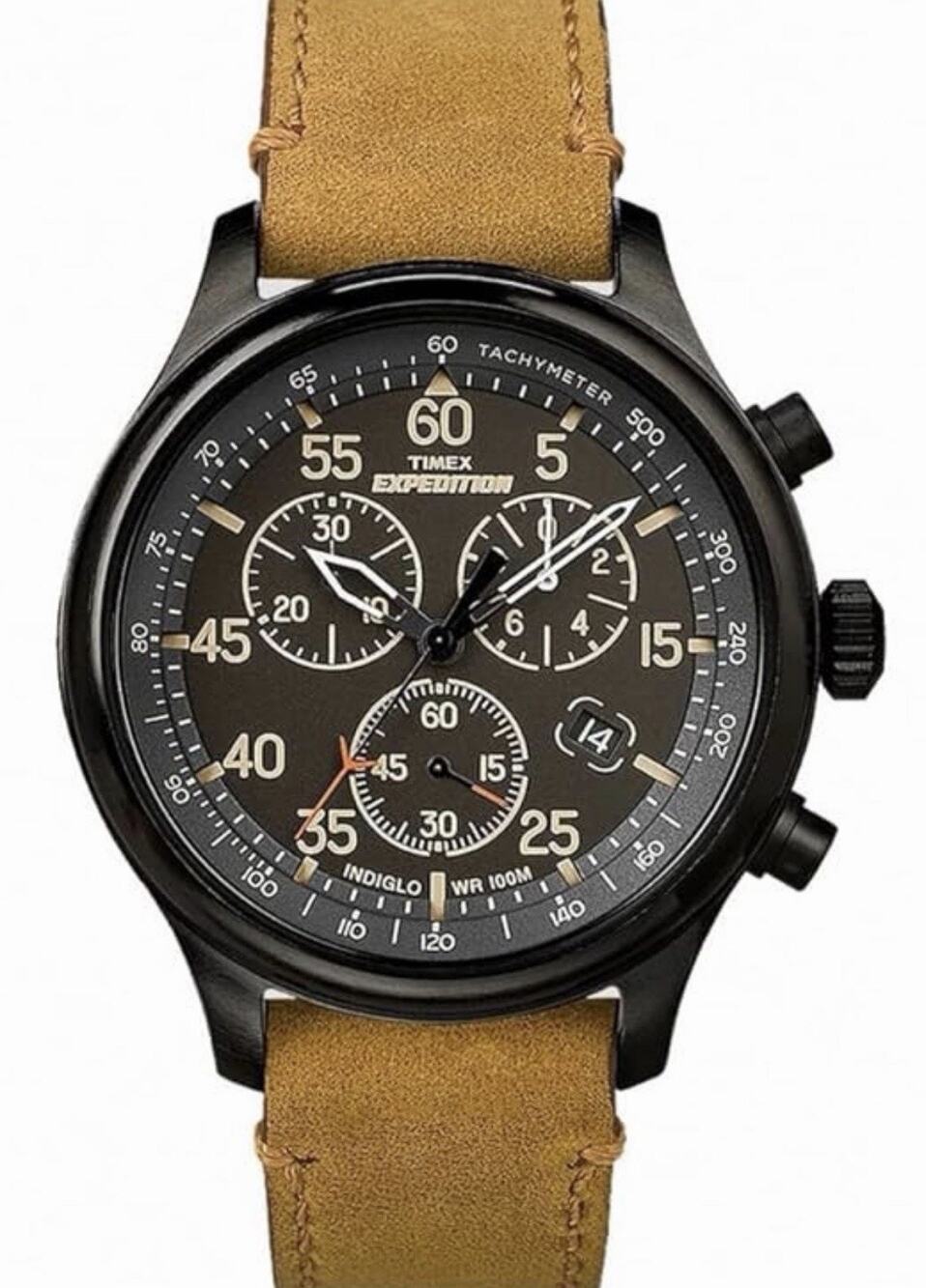 Timex Chronograph Quartz Black Dial Men’s Watch TW4B12300